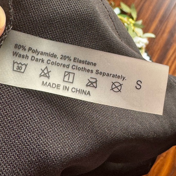 SMALL NWOT HALTER ONE PIECE SWIMSUIT, Black, SEXY - Picture 7 of 8